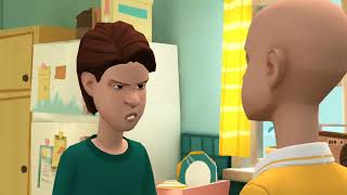 Caillou Destruye El Mundo, Es Arrestado, Y Castigado