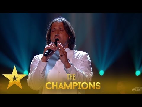 Gennady Tkachenko-Papizhl: Unique Russian Artist SHOCKS Wembley! | Britain's Got Talent: Champions