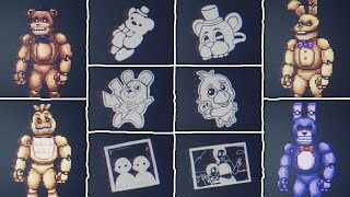 FNAF Into the Pit - Extras + All Inventory Items (Complete) screenshot 2