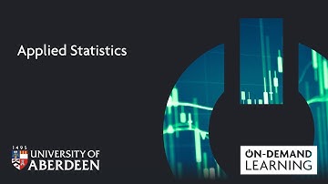 Applied Statistics - Online short course