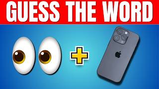 Guess The Word By Emoji 🧠 | 60 Emoji Word Puzzle Challenge for Kids screenshot 4