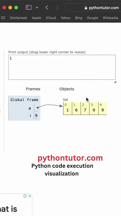 Visualise Python code execution #coding #python #shorts - YouTube