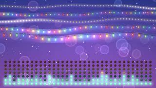 Dancing light strings 4k Visual Loop | Python + Taichi CUDA | 60 FPS