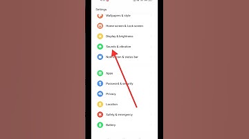 How to enable vibrate for callsetting #shorts #youtubeshorts #mobile