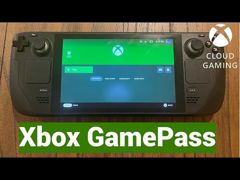 Steam Deck How To Setup Xbox Game Pass XCloud + Gameplay - Halo Infinite and Forza 5!