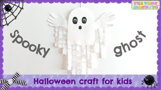 Spooky Ghost Halloween Craft for Kids