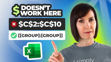 Gestructureerde verwijzingen in Excel-tabellen vergrendelen (geen formulefouten meer)