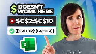 Lock Structured References in Excel Tables (No More Formula Errors)