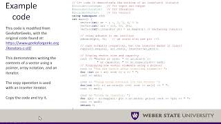cs2420 Iterators part 2 how to use them and how they work Guide