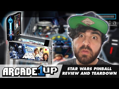 Arcade1UP Star Wars Pinball Review and Teardown from Restalgia