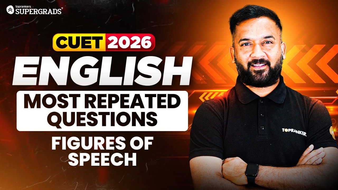 CUET 2026 English | Most Repeated Questions - Figures of Speech | CUET ...
