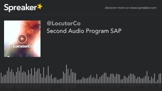 Second Audio Program SAP