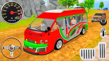 New Van Minibus  Driving Games   - City Minibus Simulator 3D - Bus Game  2026 _  Android Gameplay