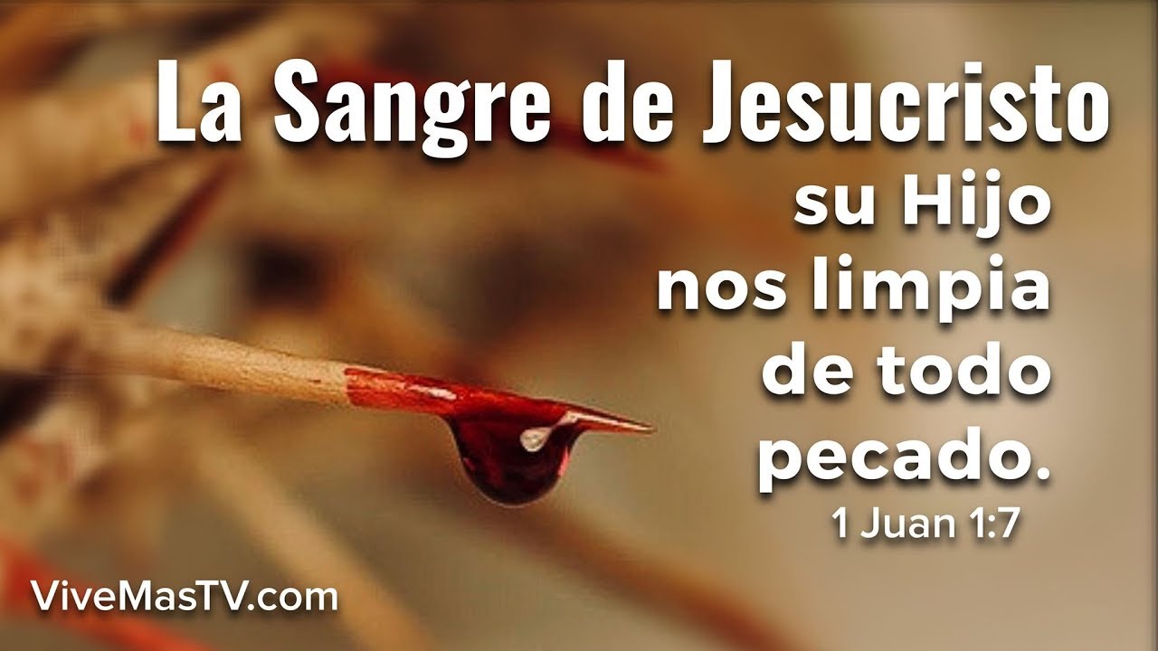 O Sangue De Jesus Nos Purifica De Todo Pecado Versículo - RETOEDU