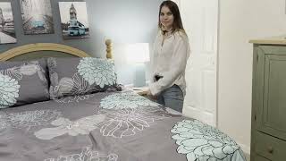 Review of this 7 Pieces Bed in a Bag Floral Comforter Set! screenshot 4