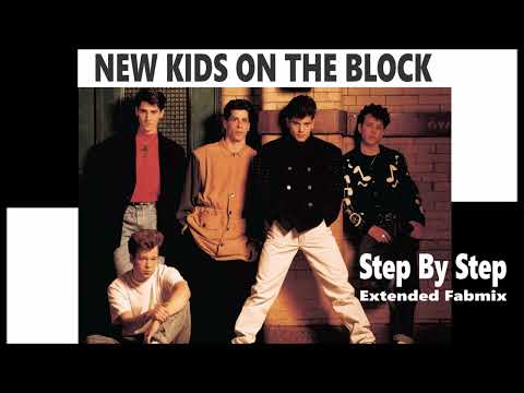 New Kids On The Block -  Step By Step - Extended Fabmix 1990