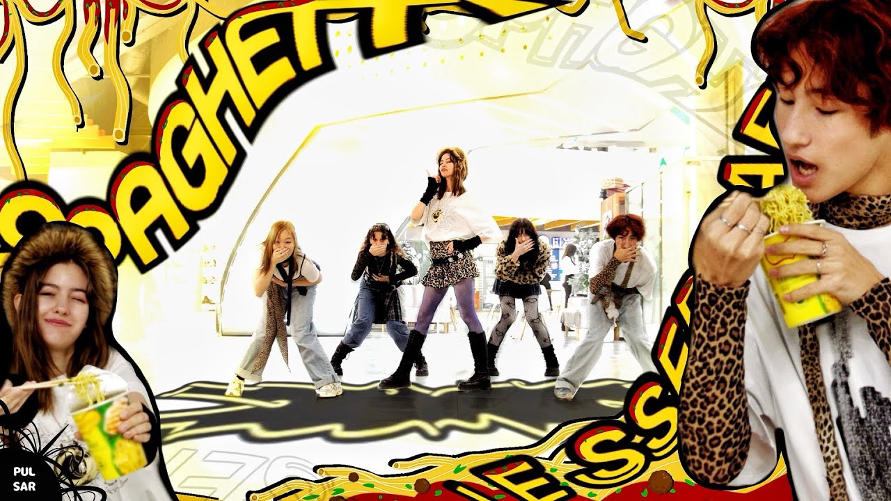 [ K-POP IN PUBLIC ] ' LE SSERAFIM - Spaghetti ' cover by PULSAR  Russia