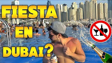 ¿Se puede uno emborrachar en Dubai?