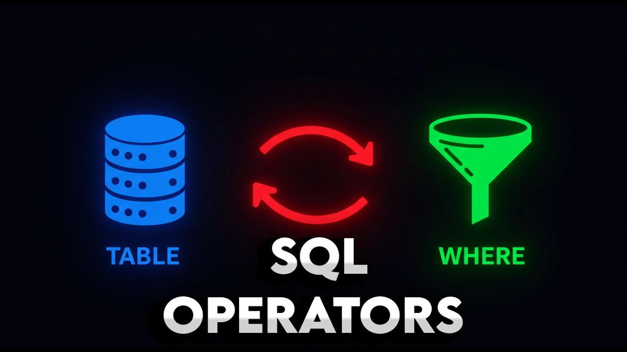 ؟ SQL Operators شرح بسيط جدا | إزاي تستخدم - YouTube