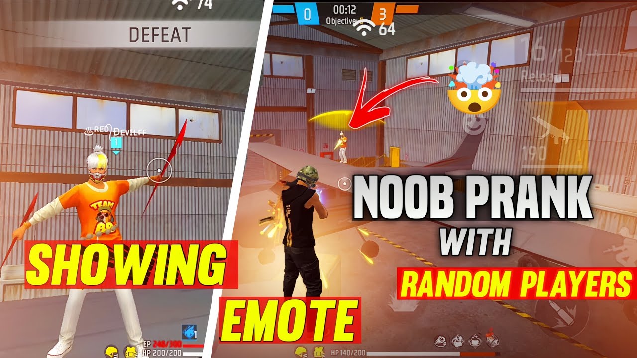 🔥 Noob Prank with Random Players in Lone Wolf | Funny Moments + Revenge + Booyah 😂🔥#noobprank