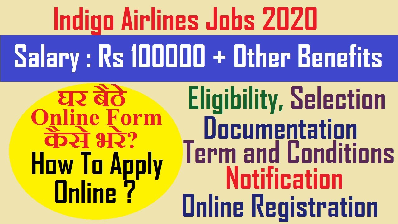 Indigo Airlines Jobs 2020 High Salary No Fee Application Form YouTube indigo-airlines-jobs-2020-high-salary-no-fee-application-form-youtube