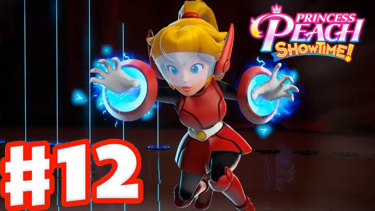 Princess Peach Showtime Gameplay Part 12 Mighty Mission Ailen Invasion (All Collectibles)