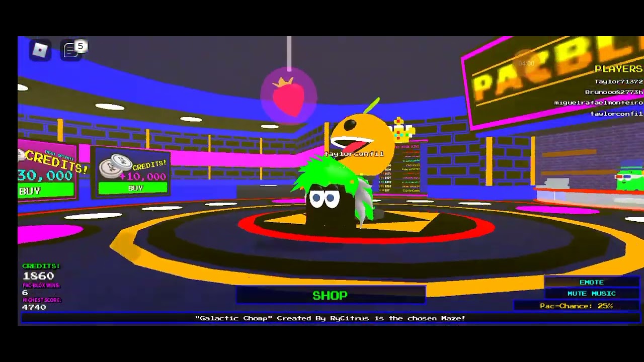 Pac Man (roblox) - YouTube