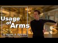 Usage of the Arms | Spins and Spirals | Arkady Bakenov | Ballroom Dance | Latin Lesson