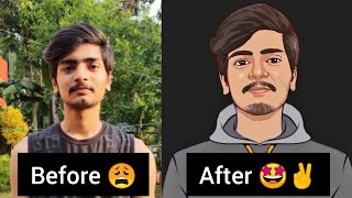 Toon app Cartoon photo editing tutorial screenshot 5