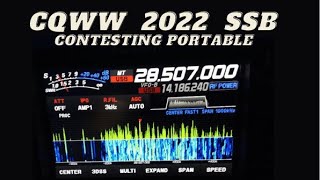 CQWW 2022 SSB / CONTESTING PORTABLE