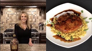Bourbon Glaze Pork Chops