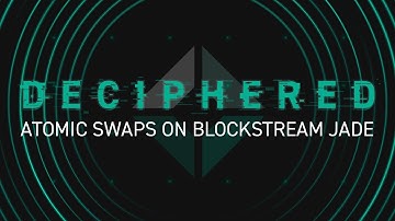Atomic Swaps on Blockstream Jade