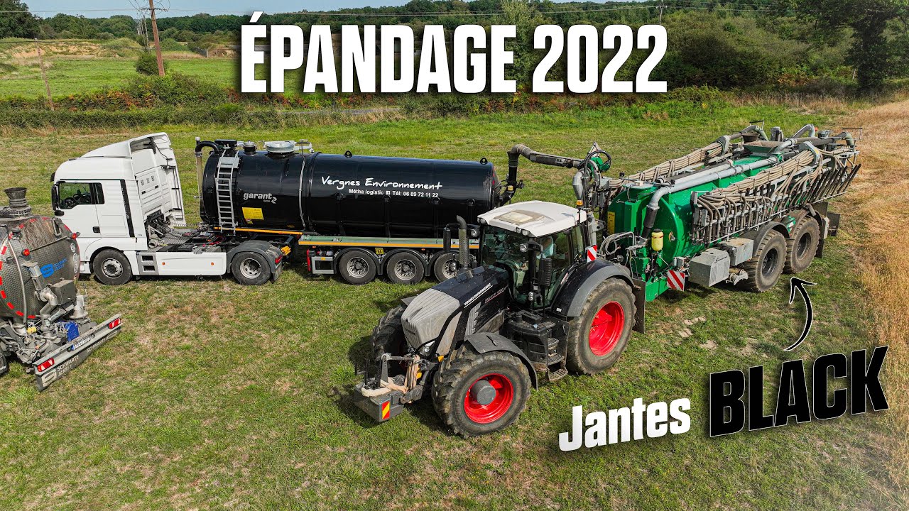 😍 Une BELLE équipe à l'ÉPANDAGE pour cette MÉTHANISATION - VERGNES Environnement 🌍
