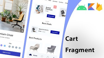 #25 Modern android ecommerce app | Cart Fragment