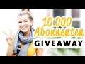 10000 Abonennten Special | Giveaway Gewinnspiel | Danke ihr Süßen!!!