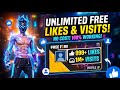 Free Fire Profile-ல் Unlimited Likes & Visits வாங்குவது எப்படி? 😱 100% Working Tamil! 100% Antiban!