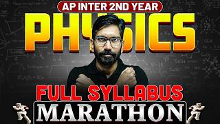Physics Full Syllabus Marathon 🔥 | Complete Revision in One Shot | AP Inter 2nd Year | IPE 2026