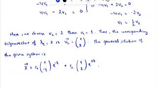 Famous L21-part2: Linear Systems - Distinct Real Eigenvalues - MATH 316: ODEs Wealth