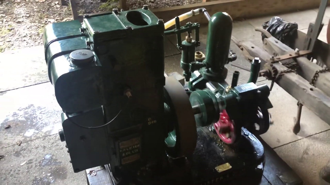 Lister D water pump set 1.5HP YouTube