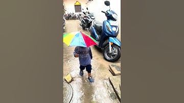 Qawiyy’s Rain Swag 🌧️ | Full Attitude with Umbrella 😎☔