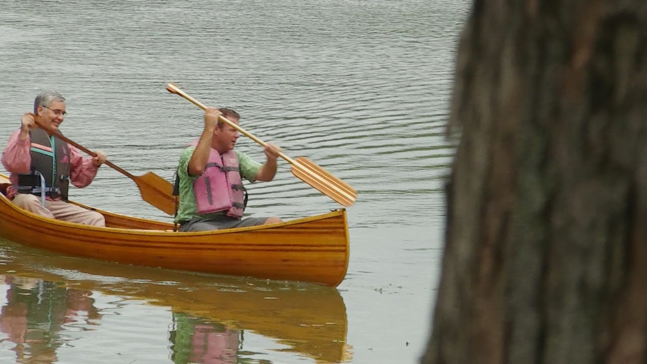 build a wooden canoe by hand - youtube