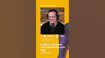Stel je een database voor die jouw data begrijpt #AI #VectorDatabase #Weaviate