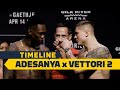 UFC 263: Israel Adesanya vs. Marvin Vettori 2 Timeline - MMA Fighting