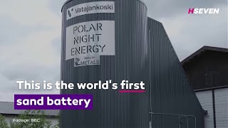 The Startup Polar Night Energy developed an innovative sand battery