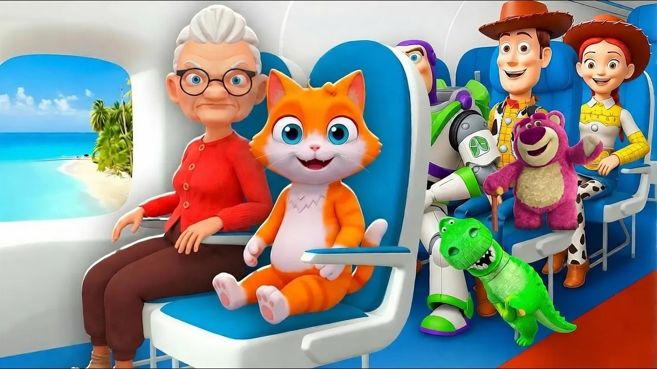 El Gato Visita la Isla de TOY STORY 5 in ROBLOX!