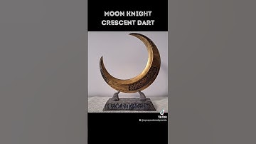 Moon Knight Crescent Dart 3DPrint🌙#moonknight #marvel #marvelstudios #marvelcomics #moonknightmarvel