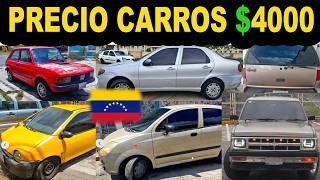 Precios de carros por MENOS de 4000 Venezuela Junio 2026