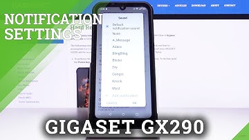 How to Manage Notifications in Gigaset GX290 - Change Voicemail Notification