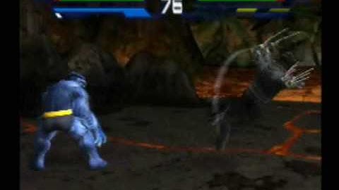 X-men Next Dimension Beast VS Wolverine