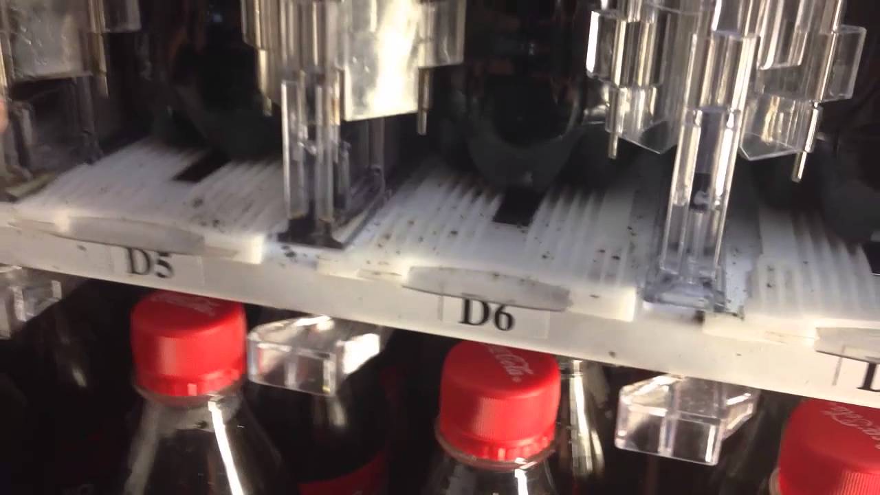 BevMax 2 Bottle jamming Vending Machine Repair YouTube